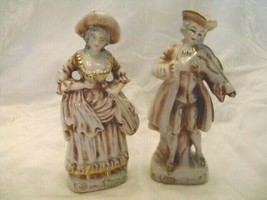 Lady and Man Porcelain Figurine Occupied Japan - £27.02 GBP