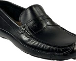 ROCKPORT MEN&#39;S BDG1 PENNY BLACK LEATHER PENNY LOAFER CASUAL SHOES SZ 10W... - £63.38 GBP