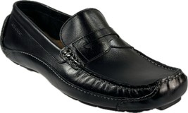 ROCKPORT MEN&#39;S BDG1 PENNY BLACK LEATHER PENNY LOAFER CASUAL SHOES SZ 10W... - $71.19