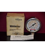 Westward 5WZ60 Pressure Gauge / Liquid Filled 100 PSI Range 2-1/2&quot; Dial ... - $834.57 MXN