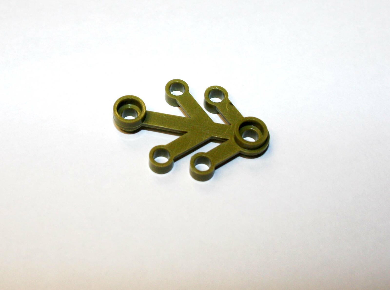 Building Olive Green Tree Branch Leaves Plant Piece Minifigure Custom - $1.66