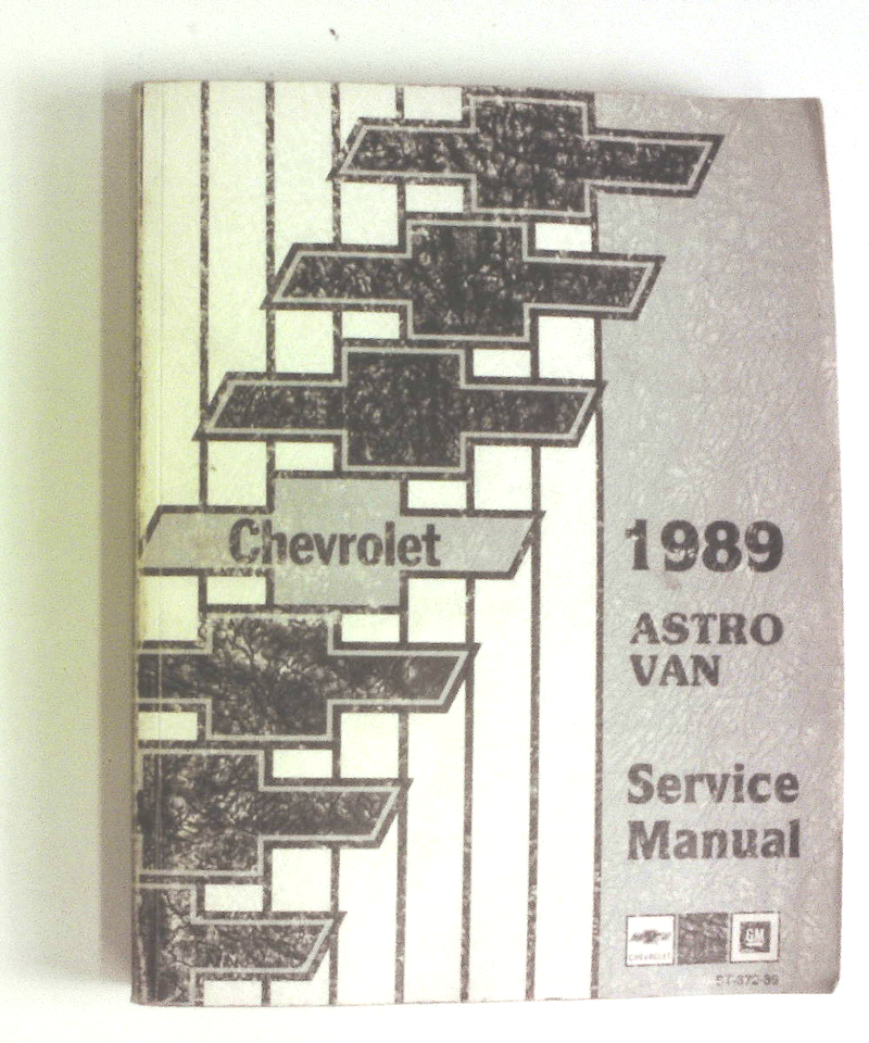 Primary image for 1989 Chevy Astro Van Factory Service Repair Manual