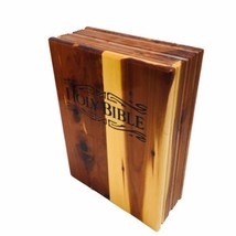 Holy Bible Remembrance Edition In Wooden Box Local Lodge 664 KY Union Ma... - £26.12 GBP