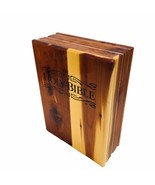 Holy Bible Remembrance Edition In Wooden Box Local Lodge 664 KY Union Ma... - $45.47 CAD