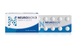 5 x 60&#39;S NEUROBION Vitamin B Complex B1 B6 B12 for nerve DHL EXPRESS - $89.80