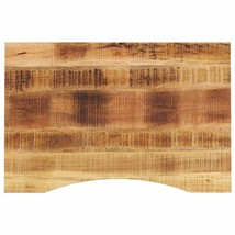 vidaXL Desk Top Natural wood Solid rough mango wood - $111.08