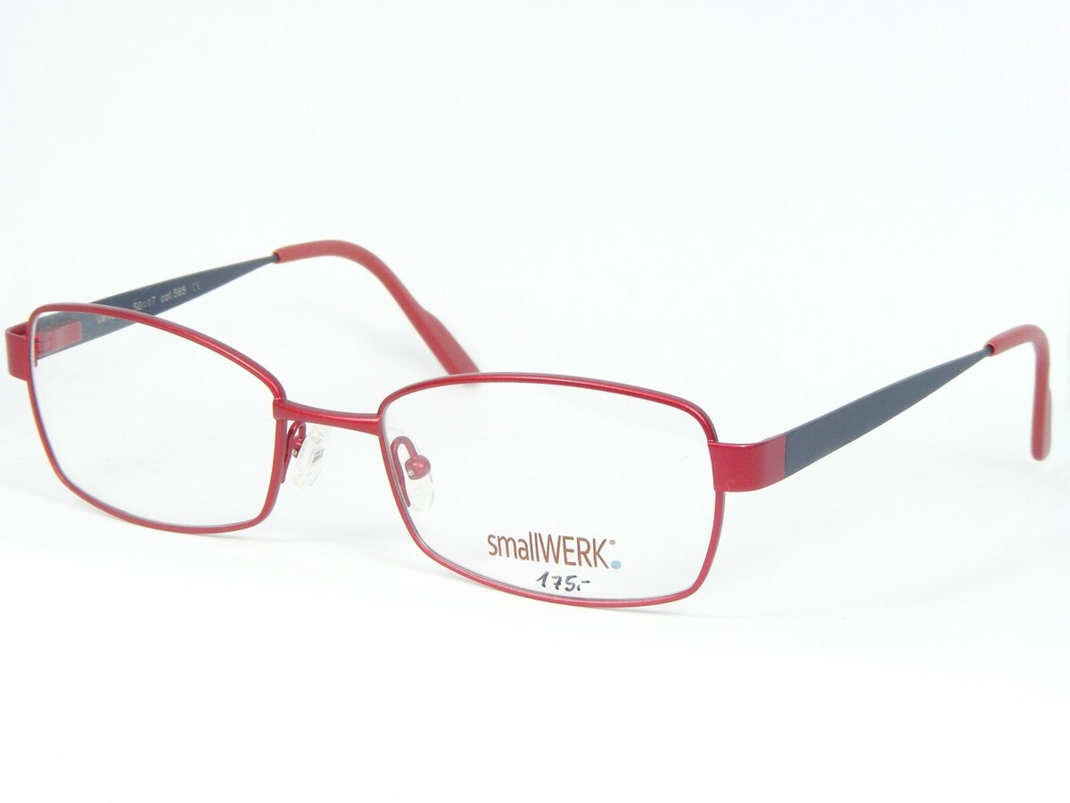 smallWERK Venedig Col. 585 Rojo Gafas Montura Metálica 50-17-135mm - $66.32