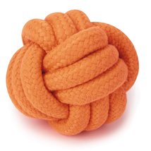 Grriggles Ruff Rope Squeaker Tosser Dog Toys, Orange, 13&quot; - £10.24 GBP+