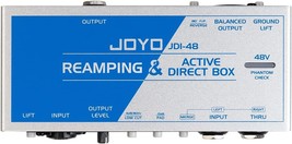 Joyo Active Direct Box With Phantom Power And Passive Reamping, Xlr Inpu... - $129.96