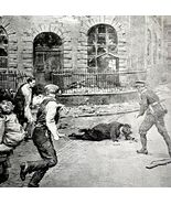 Germany On East Coast Towns Of England 1919 WW1 World War 1 Military Pri... - $29.99