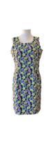Casual Corner Ladies Summer Dress Sleeveless Mc Floral Print Size 6 - £16.17 GBP