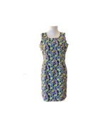CASUAL CORNER Ladies Summer Dress Sleeveless MC Floral Print Size 6 - £16.08 GBP