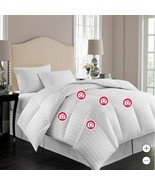 Hotel Grand Comforter White Down European Hypoallergenic RDS Certified C... - €165,81 EUR+