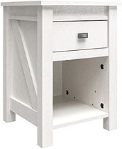Nightstand In Ivory Oak By Ameriwood Home. - £77.45 GBP