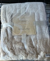 Soft Surroundings Pompon Throw Blanket New 50&quot;x70&quot; - £37.68 GBP