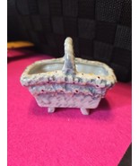 VTG Miniature Porcelain Basket Made in Occupied Japan  Flowers - $13.54 CAD