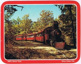 Postcard 1880s Steam Train Silver Dollar City Missouri 5 1/4&quot; x 6 3/4&quot; - £3.09 GBP