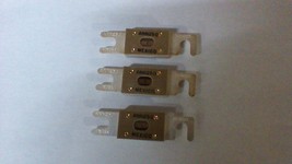 (3) NEW BUSSMANN BOLT-IN FUSES / ANN250 / 80VDC MAX / FAST ACTING - £9.90 GBP