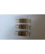 (3) NEW BUSSMANN BOLT-IN FUSES / ANN250 / 80VDC MAX / FAST ACTING - $239.29 MXN
