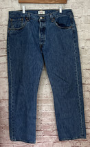 Vintage LEVI&#39;S 501 XX Jeans Made In Mexico Mens 38 x 30 Medium Wash Cotton Denim - £46.29 GBP