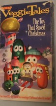 Veggie Tales VHS Tape Children&#39;s Video The Toy That Saved Christmas - £2.72 GBP
