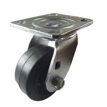 4&quot; X 2&quot; Heavy Duty &quot;Rubber On Cast Iron&quot; Caster - Swivel - $43.99