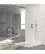 Chrome Dual Shower Head: 12&quot; Square Ceiling Mount - $179.99