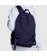 Victoria&#39;s Secret PINK Classic Backpack Back 2 School Navy Blue New with... - $723.77 MXN