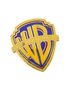 Warner Bros Insignia Enamel Lapel Pin Pinnacle Designs 1990s Vintage Rare! - £39.56 GBP