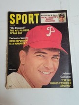 Vintage 1960s Sport Magazine Philadelphia Phillies Johnny Callison NFL 1965 VTG - £15.15 GBP