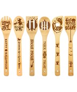 Halloween Wooden Spatulas, Natural Bamboo Cooking Utensils and Kitchen C... - $447.18 MXN