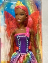 Barbie Dreamtopia Fairy Fairytale Beautiful Pink Hair Doll New African-American - £11.47 GBP