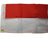 12X18 12&quot;X18&quot; Monaco Country 100% Polyester Motorcycle Boat Flag Grommets - £13.57 GBP