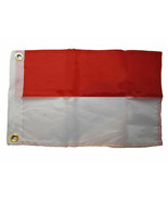 12X18 12&quot;X18&quot; Monaco Country 100% Polyester Motorcycle Boat Flag Grommets - £13.30 GBP