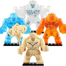 4pcs Elementals Fire Water Earth Wind Spider-Man Far From Home Minifigures - $371.85 MXN