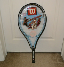 Wilson Advantage Titanium Soft Shock Tennis Raquet - 4 1/4&quot; Grip - Incl. Cover - £18.34 GBP
