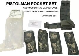 NWT ACU Military CIF Issue MOLLE Drop leg Extender Carrier Pistol Holste... - $20.24