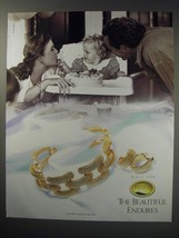 1991 Monet Jewelry Ad - The beautiful endures - £13.82 GBP