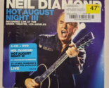 New Hot August Night III Neil Diamond Live Greek Theatre 2 CD &amp; DVD Set ... - $23.76
