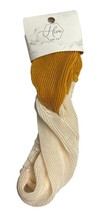 Hive And Co. Twist Comfort Elastic Back HeadBand Twist Ivory + Gold - £3.82 GBP