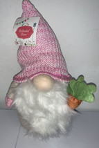 13&quot; Cottontail Lane Bunny Gnome Carrot Rae Dun Displays NEW Easter Decor - $18.46