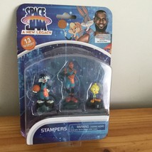 Space Jam A New Legacy Stampers 3 PC Bugs Bunny, peppy la pew, lebron james - £6.86 GBP