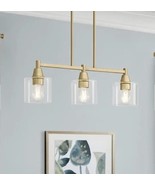 Hampton Bay Oron 3-light island fixture with clear glass - €42,53 EUR