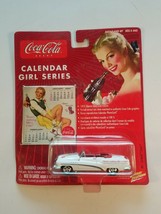 coca cola calendar girl series #7 53 buick super convertible new in box - £12.58 GBP