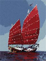 Pepita Chinese Junk Needlepoint Kit - $93.00+