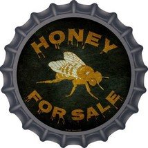 Honey For Sale Novelty Metal Bottle Cap BC-823 - £17.58 GBP