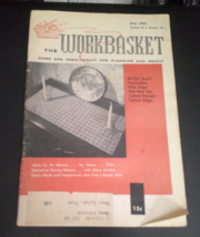 Vintage The Workbasket Magazine - July 1957 - Volume 22 Number 10 - £5.44 GBP