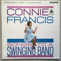 Connie Francis - Songs To A Swinging Band (Uk Vinyl Lp, 1960) - £10.09 GBP
