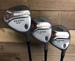 USED RH Short Mens GGC Ginty Big Byron 10.5 Driver 3 5 Wood Set R Flex 5... - $156.67