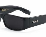 Locs 9006 Black Sunglasses | Authentic Gangster Original Lowrider Maddog... - $14.65